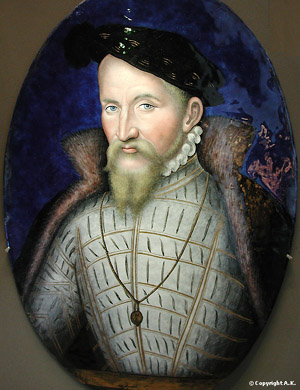 ▲프랑수아 드 기즈(Fran&ccedil;ois de Guise 1519년-1563년).